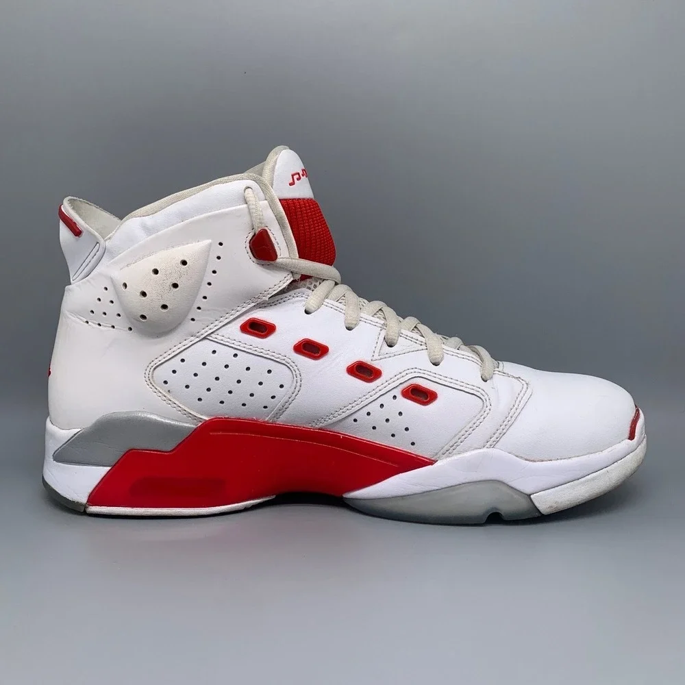 Jordan Lift Off White Red Basketball‎ Shoes DC7330-106 Men's Sz 11.5